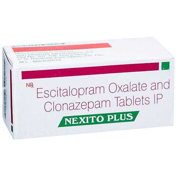 Nexito Plus Tablet (10 Tab) PTR: 97.14 MRP Rs. 127.50 | Discount 7%